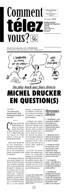 Michel Drucker En Question(S)