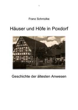 Haeuser Und Hoefe in Poxdorf.Pdf