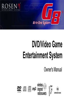 DVD/Video Game Entertainment System