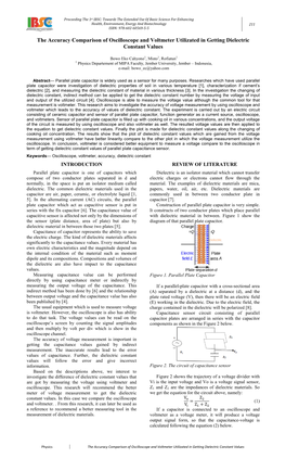 The Accuracy Comparison of Oscilloscope and Voltmeter Utilizated in Getting Dielectric Constant Values