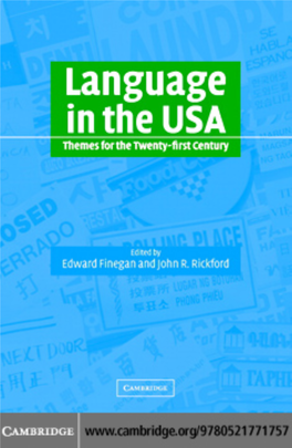 Language in the USA