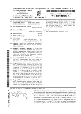 WO 2017/213252 Al 14 December 2017 (14.12.2017) W !P O PCT