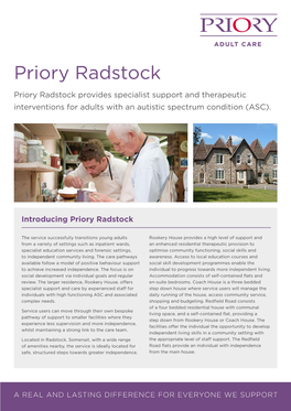 Priory Radstock