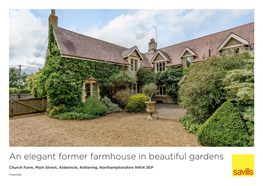 An Elegant Former Farmhouse in Beautiful Gardens