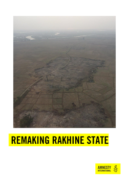Remaking Rakhine State