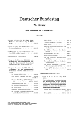 (CDU/CSU) . . . 5045 B Durch Die Deutsche Bundespost Dr