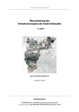 Überarbeitung Des Verkehrskonzeptes Der Stadt Schkeuditz
