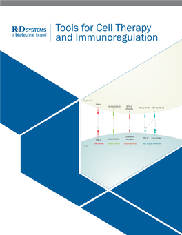 Tools for Cell Therapy and Immunoregulation