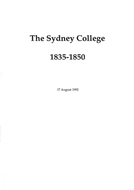 The Sydney College