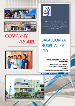 Balasooriya Hospital Pvt Ltd 1
