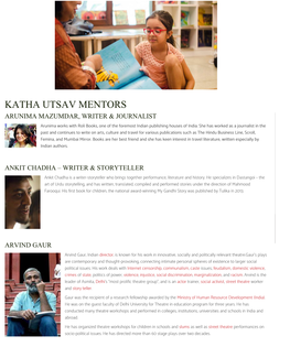 Mentors – Katha