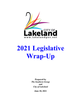 2021 Legislative Wrap-Up