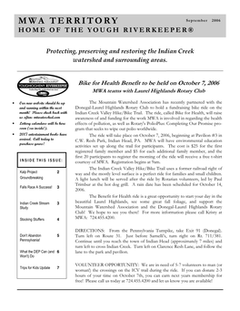 2006 Fall Newsletter