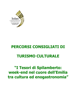 Percorsi Turistici Consigliat Definitivo