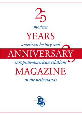 Years Anniversary Magazine