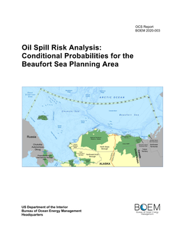 Conditional Probabilities for the Beaufort Sea Planning Area