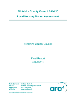Local Housing Market Assessment