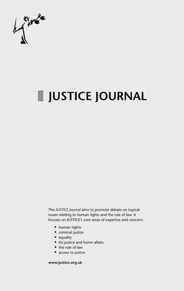 Justice Journal