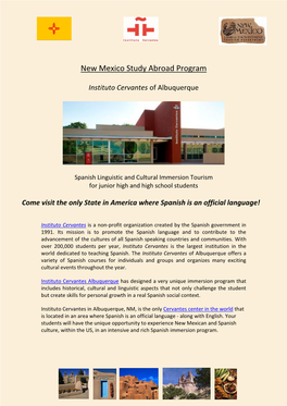 New Mexico Study Abroad Program