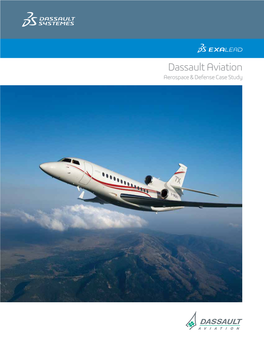Dassault Aviation Aerospace & Defense Case Study Locate the Appropriate Spare Parts But, As a Company, We Did Not Have an Overall and Global View of Our Data