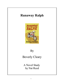 Runaway Ralph