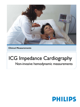 ICG Impedance Cardiography Non-Invasive Hemodynamic Measurements Impedance Cardiography