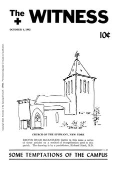1962 the Witness, Vol. 47, No. 32