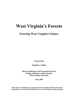 West Virginia's Forests