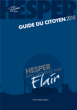 Guide Du Citoyen Hesperange
