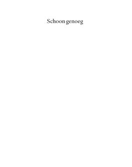 Schoon Genoeg