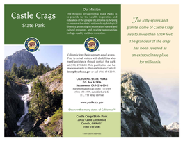 Castle Crags State Park Brochure