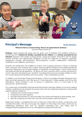 Principal's Message