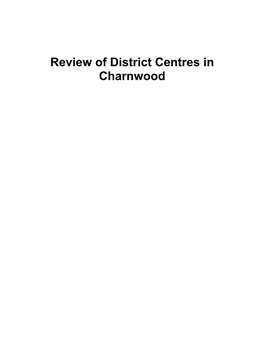 Review of District Centres in Charnwood