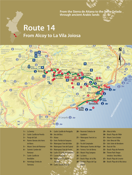 Route 14 from Alcoy to La Vila Joiosa