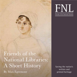 Friends of the National Libraries: a Short History