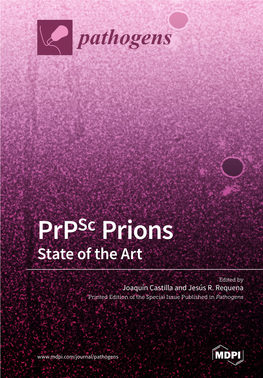 Prpsc Prions State of the Art