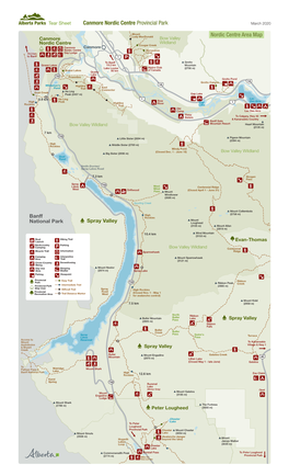 Canmore Nordic Centre Provincial Park Nordic Centre Area
