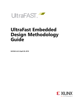 UG1046 Ultrafast Embedded Design Methodology Guide