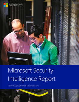 Microsoft Security Intelligence Report