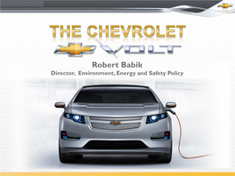 The Chevrolet Volt