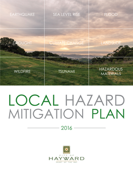 2016 Hayward Local Hazard Mitigation Plan