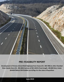 Pre–Feasibility Report