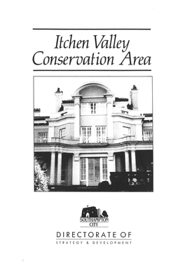 Itchen Valley Conservation Area Strategy 1993