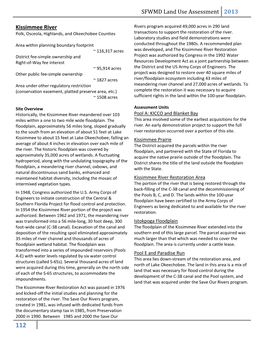 Kissimmee/Okeechobee Land Assessment Region: Kissimmee River