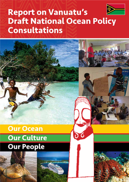 Report on Vanuatu's Draft National Ocean Policy Consultations