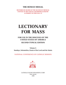 The Roman Missal