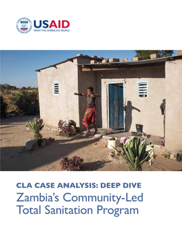 Zambia's Community-Led Total Sanitation Program