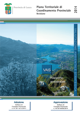 Revisione Del PTCP – Rapporto Ambientale