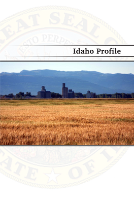 Idaho Profile Idaho Facts