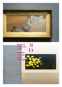 Rapport D'activité 2019 Musées D'orsay Et De L'orangerie